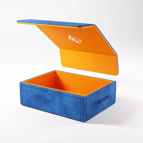 Gamegenic Deck Box: Token Keep Counter Token Storage Dice Tray Blue Bl 195 165 Orange
