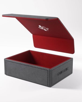 Gamegenic Deck Box: Token Keep  Counter Token Storage   Dice Tray  Gray  Gr 195 165 Red    195 184