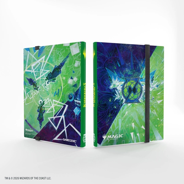 Gamegenic Mappe: Magic: The Gathering Secrets Of Strixhaven Casual Album 18-pocket Holder 360 Kort Quandrix