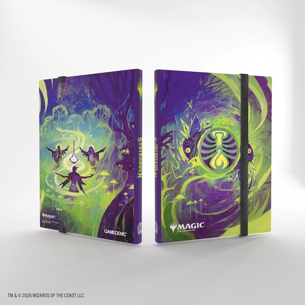 Gamegenic Mappe: Magic: The Gathering Secrets Of Strixhaven Casual Album 18-pocket Holder 360 Kort Witherbloom