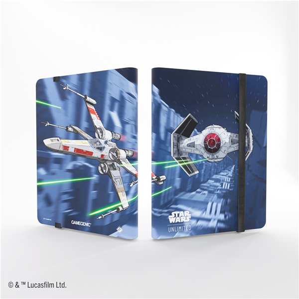 Gamegenic Mappe: Star Wars: Jump To Lightspeed Album 18-pocket Holder 360 Kort -wing Tie Fighter