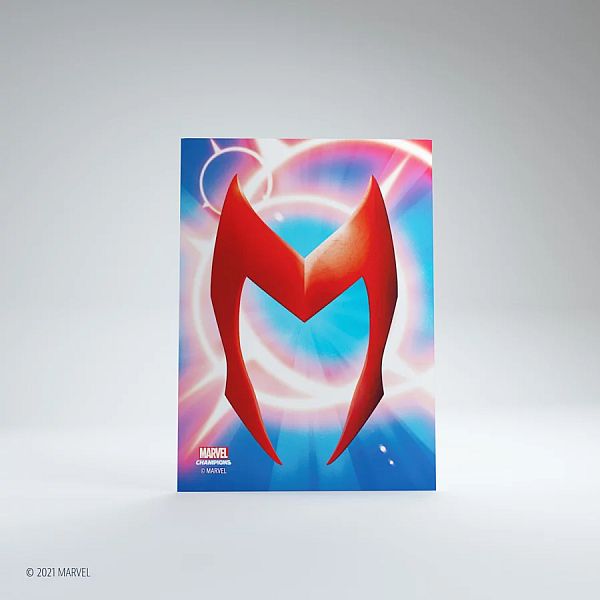 Gamegenic Marvel Champions Sleeves Scarlet Witch 50 Kortlommer