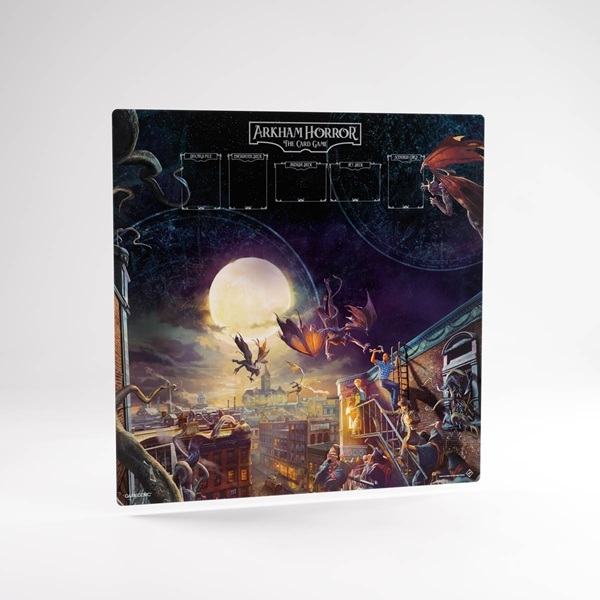 Gamegenic Spillem 195 165 Tte: Arkham Horror: The Card Game Center Game Mat 70x70cm