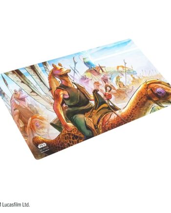 Gamegenic Spillem 195 165 Tte: Star Wars: Unlimited Set  : Homeworlds Game Mat Jar Jar Binks