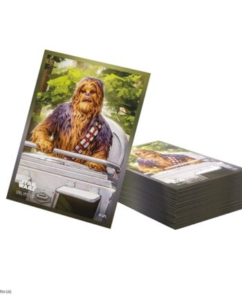 Gamegenic Star Wars: Unlimited Premium Art Sleeves Set  : Homeworlds Chewbacca  80   Kortlommer