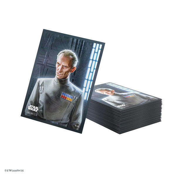 Gamegenic Star Wars: Unlimited Premium Art Sleeves Set : Homeworlds Grand Moff Tarkin 80 Kortlommer