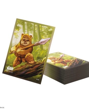 Gamegenic Star Wars: Unlimited Premium Art Sleeves Set  : Homeworlds Wicket  80   Kortlommer
