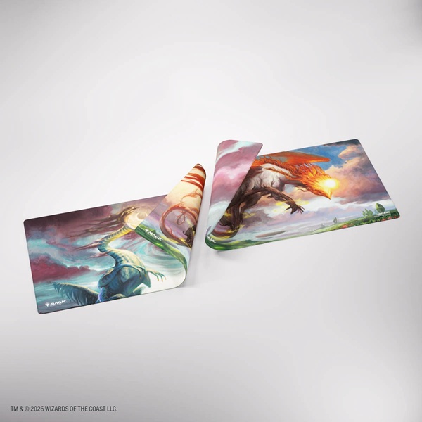 Gamegenic -sidet Spillem 195 165 Tte Double-sided Playmat : Magic: The Gathering Lorwyn Eclipsed Eirdu Carrier Of Dawn Isilu Carrier Of Twilight