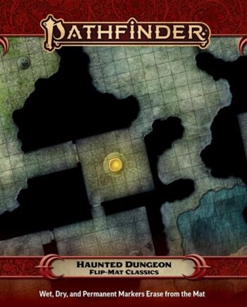 Gamemastery Flip-mat Classics: Haunted Dungeon Tabletop   195 165 Tte       Pathfinder  Pzo31045
