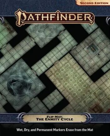 Gamemastery Flip-mat: The Enmity Cycle Tabletop   195 165 Tte       Pathfinder  Pzo30129