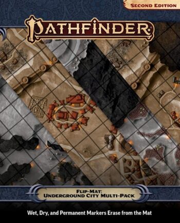 Gamemastery Flip-mat: Underground City Multi-pack Tabletop   195 165 Tte       Pathfinder  Pzo30131