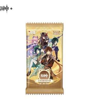 Genshin Impact Tcg:  Kinesisk Chinese  Series   Booster Pack