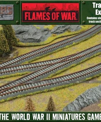 Gf9 Scenery: Battlefield In   Box Flames Of War: Train Tracks Expansion