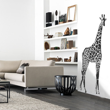 Giraf Wallsticker Af Anline Ruby  45x97 Cm