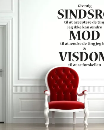 Giv Mig Sindsro Wallsticker