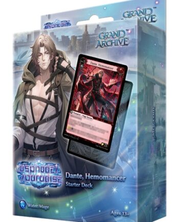 Grand Archive Tcg:  Asphodel Paradise Starter Deck: Dante  Hemomancer