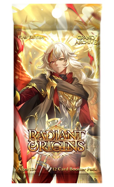 Grand Archive Tcg: Radiant Origins 1st Edition Booster Pack