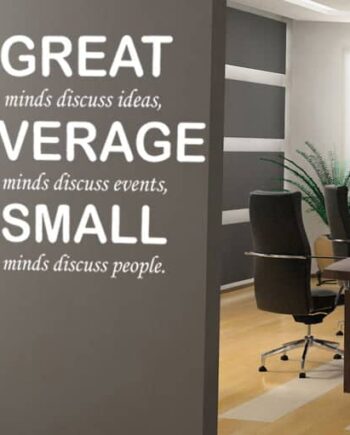 Great Minds Wallsticker