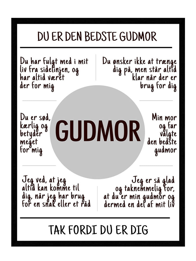 Gudmor Plakat