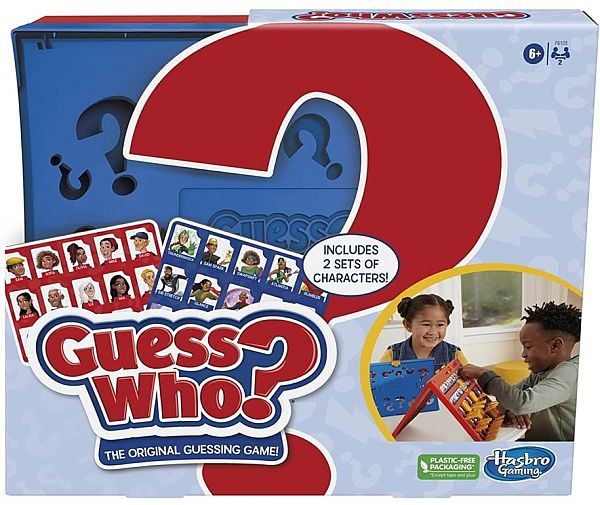 Guess Who Hvem Er Hvem Engelsk Board Game