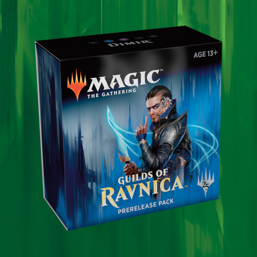 Guilds Of Ravnica Prerelease Pack  Pre-release Box : Dimir   Boosters   Promo   Spindown Terning