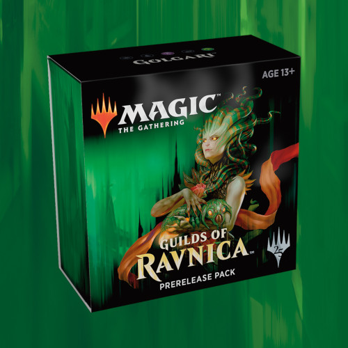 Guilds Of Ravnica Prerelease Pack  Pre-release Box : Golgari   Boosters   Promo   Spindown Terning