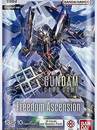 Gundam Card Game Gd05: Freedom Ascension Booster Pack