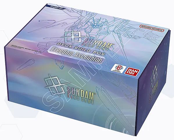 Gundam Card Game Sc01 Freedom Ascension Deck Build Box