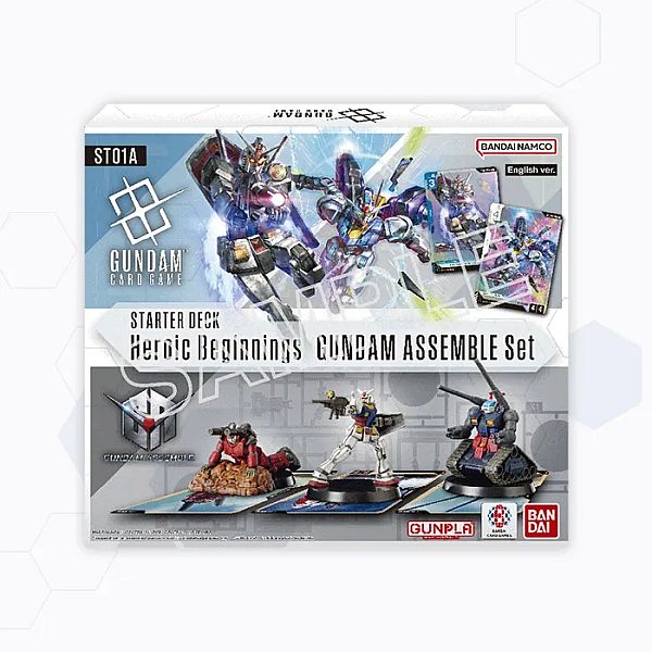 Gundam Card Game St01a Gundam Assemble Starter Deck: Heroic Beginnings