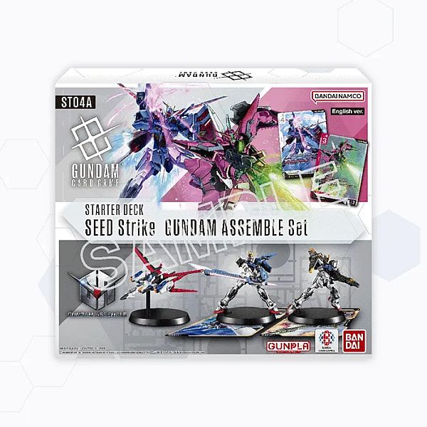Gundam Card Game St04a Gundam Assemble Starter Deck: Seed Strike