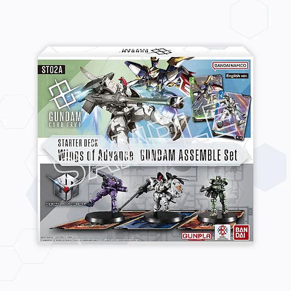 Gundam Card Game St02a Gundam Assemble Starter Deck: Wings Of Advance