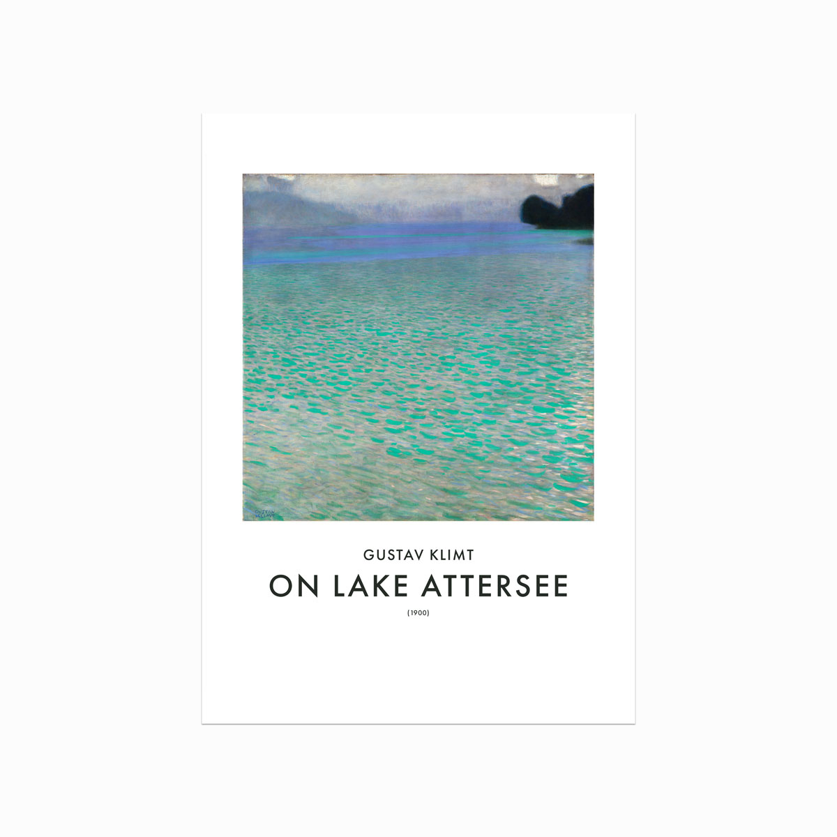 Gustav Klimt  On Lake Attersee
