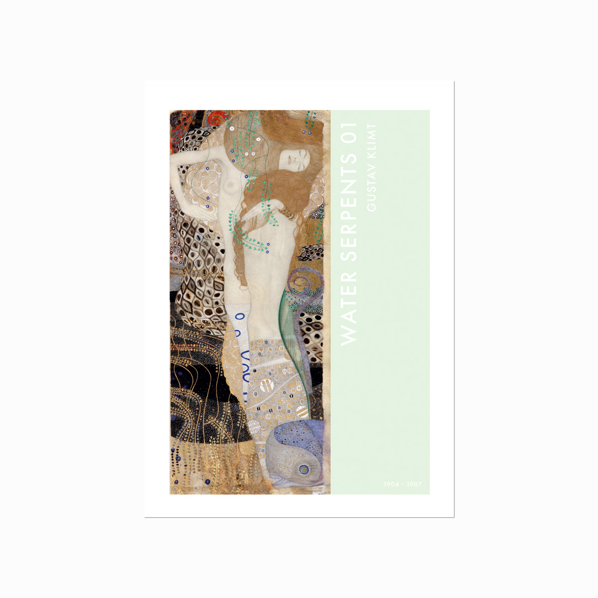Gustav Klimt  Water Serpents 01