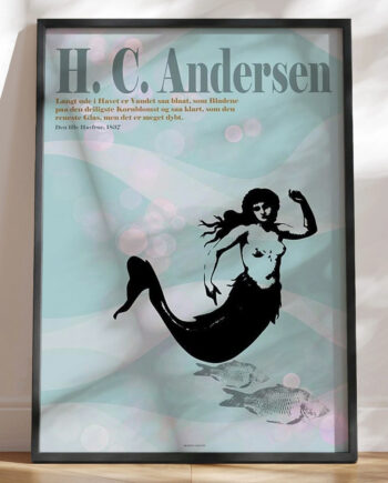 Andersen Plakat Den Lille Havfrue