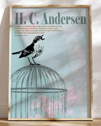 Andersen Plakat Nattergalen