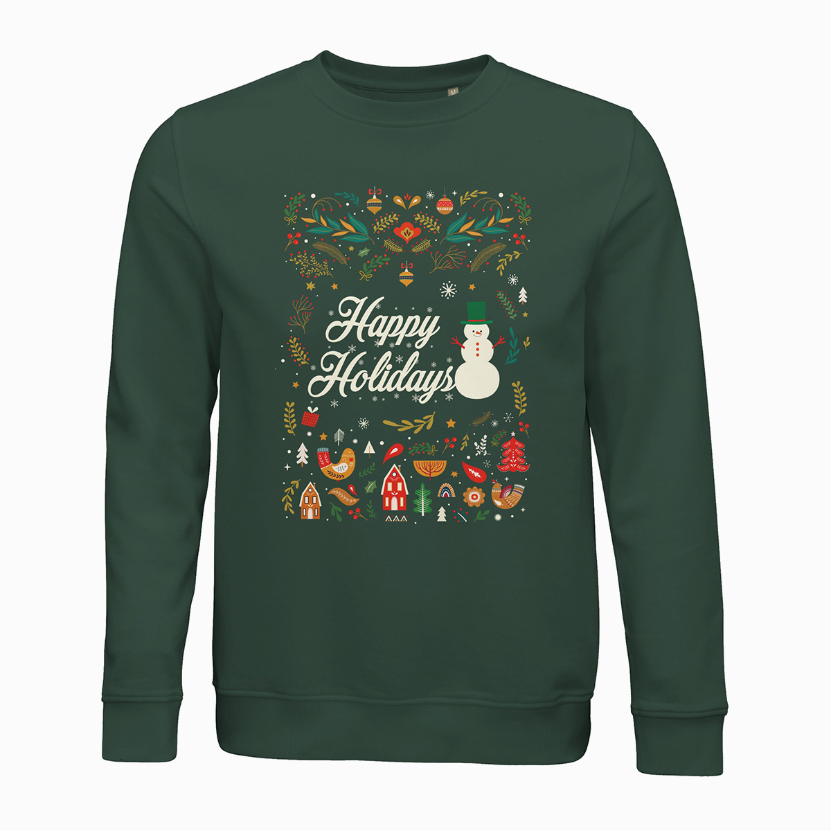 Happy Holidays  Jule Sweatshirt  Unisex