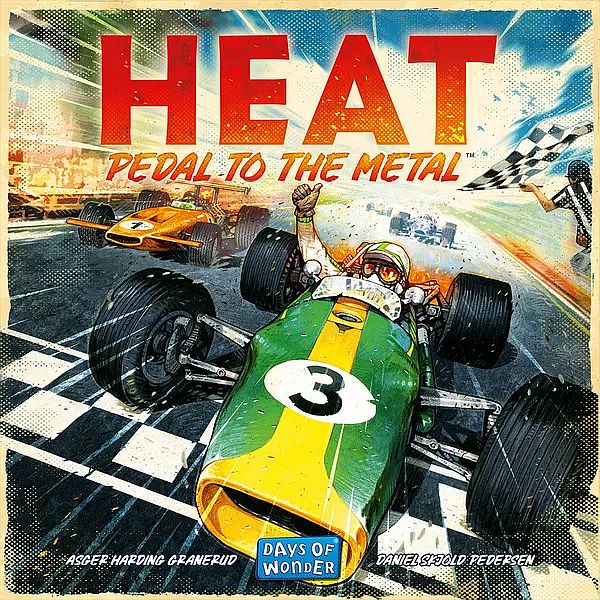 Heat: Pedal To The Metal Dansk Board Game