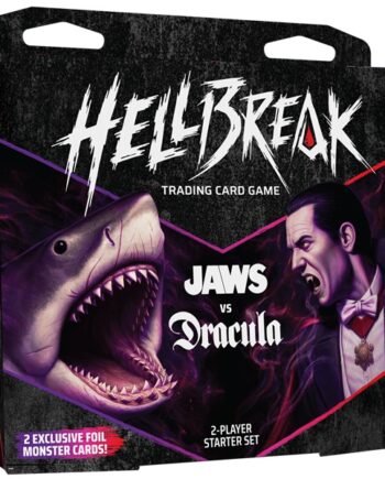 Hellbreak Tcg: Dawn Of Terror   Player Starter Set: Jaws Vs Dracula