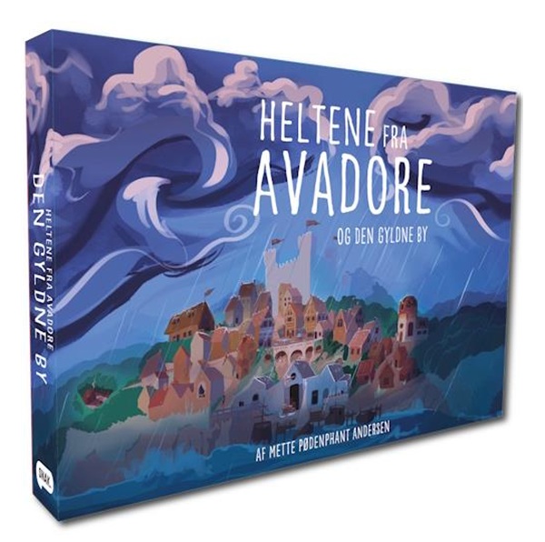 Heltene Fra Avadore Og Den Gyldne By Dansk Board Game