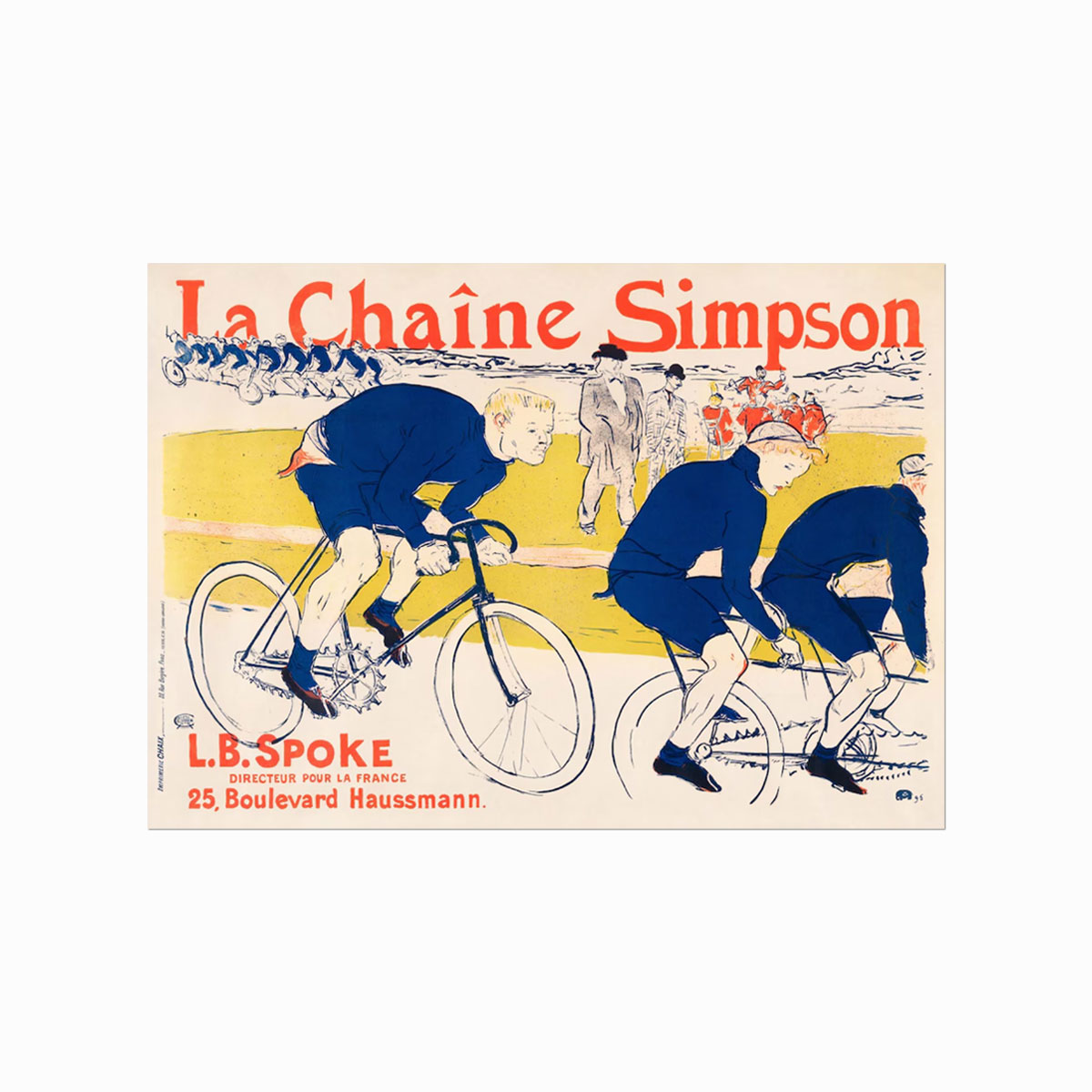 Henri De Toulouselautrec  La Chaîne Simpson