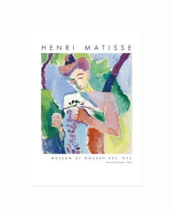 Henri Matisse Plakat  Branch Of Flowers