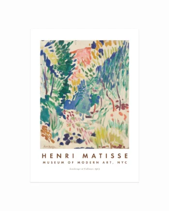 Henri Matisse Plakat  Landscape At Collioure