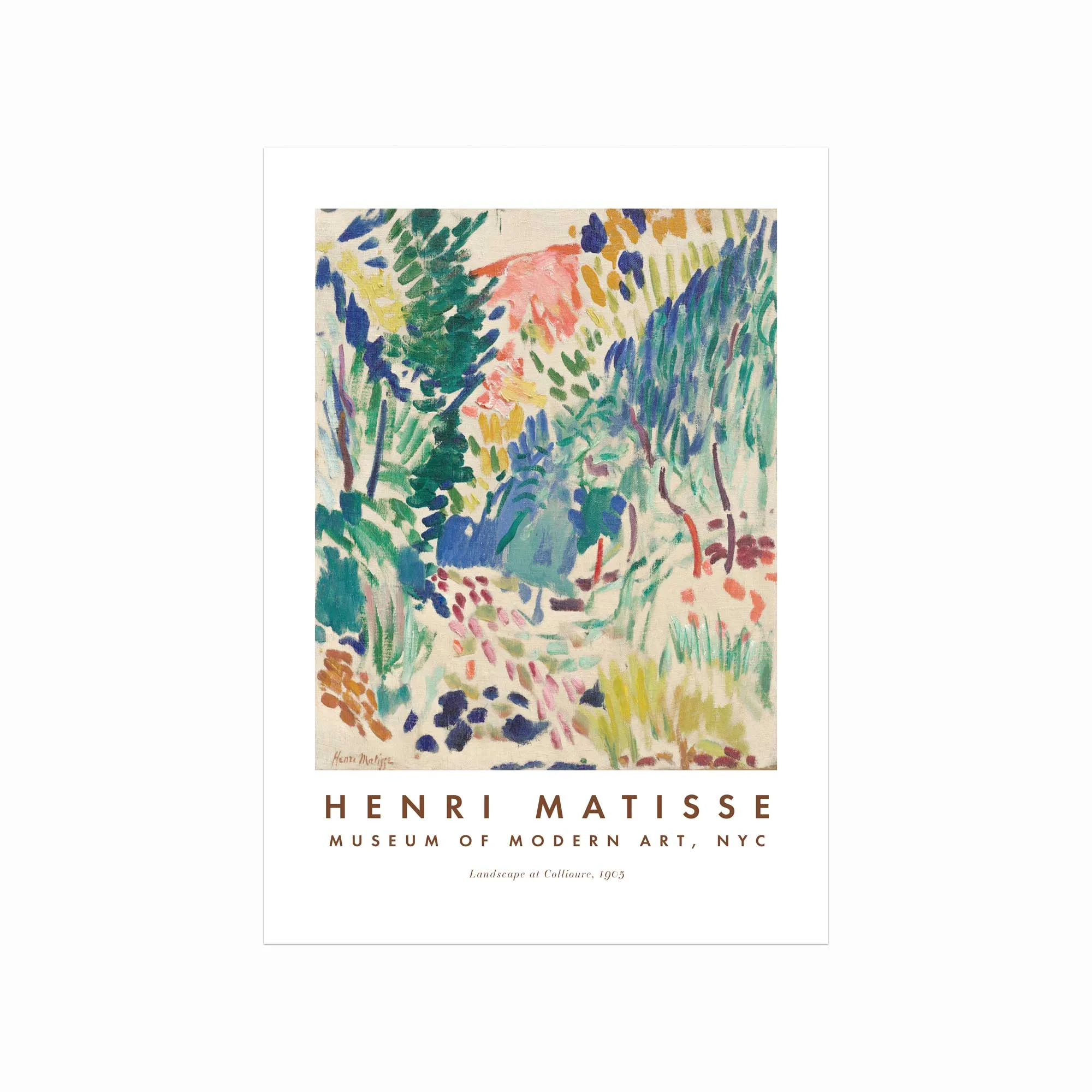 Henri Matisse Plakat Landscape At Collioure