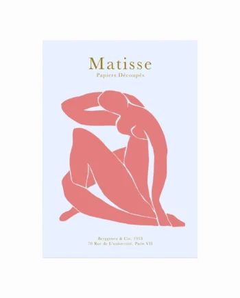 Henri Matisse Plakat  Papiers Découpés 02
