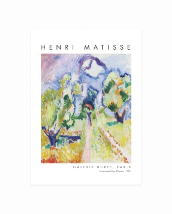 Henri Matisse Plakat  Promenade Des Oliviers