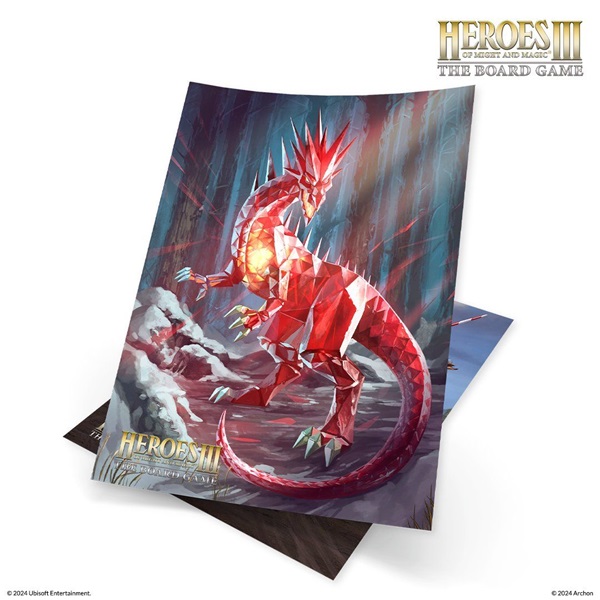 Heroes Of Might Magic Iii: The Board Game Poster Plakat
