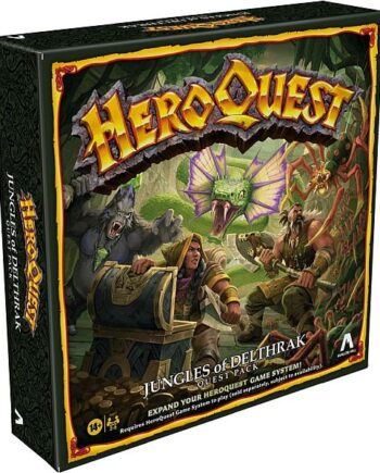 Heroquest Game System  Engelsk  Avalon Hill : Jungles Of Delthrak Quest Pack Expansion