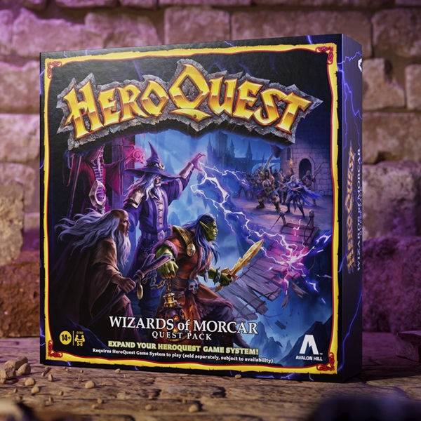 Heroquest Game System Engelsk Avalon Hill : Wizards Of Morcar Quest Pack Expansion
