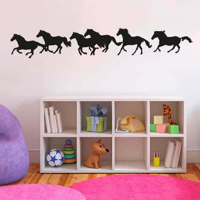 Heste Wallsticker