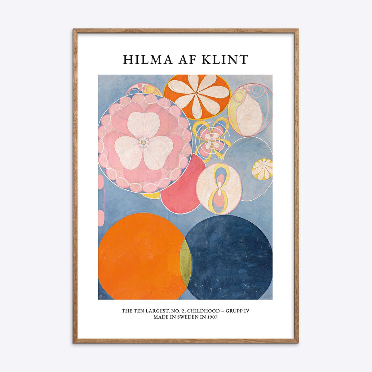 Hilma Af Klint The Ten Largest Childhood No2